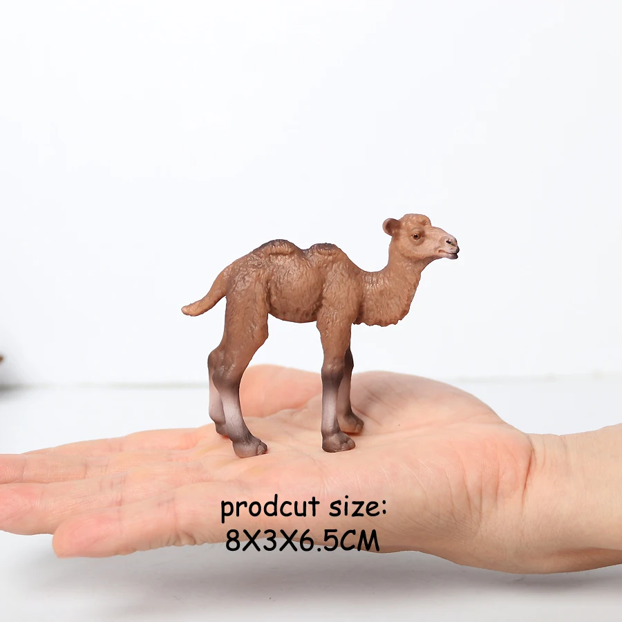 Realistic White Alpaca Llama Figurine – Cute Camel Model for Desk Decor & Educational Play - Image 27