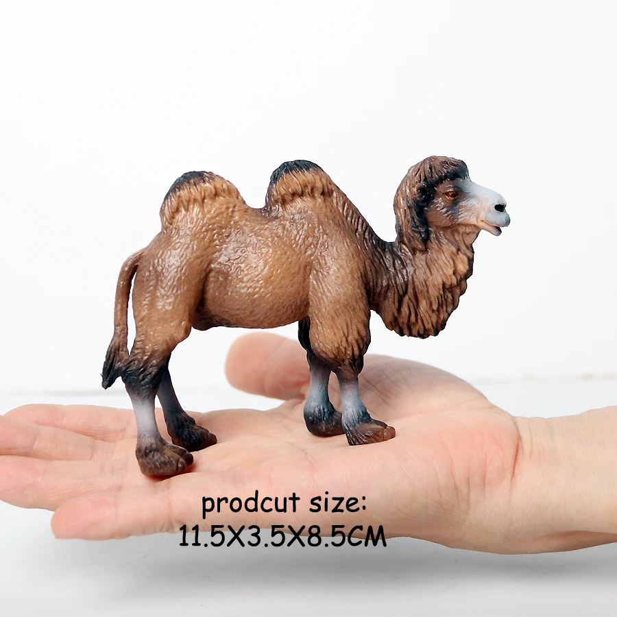 Realistic White Alpaca Llama Figurine – Cute Camel Model for Desk Decor & Educational Play - Image 7