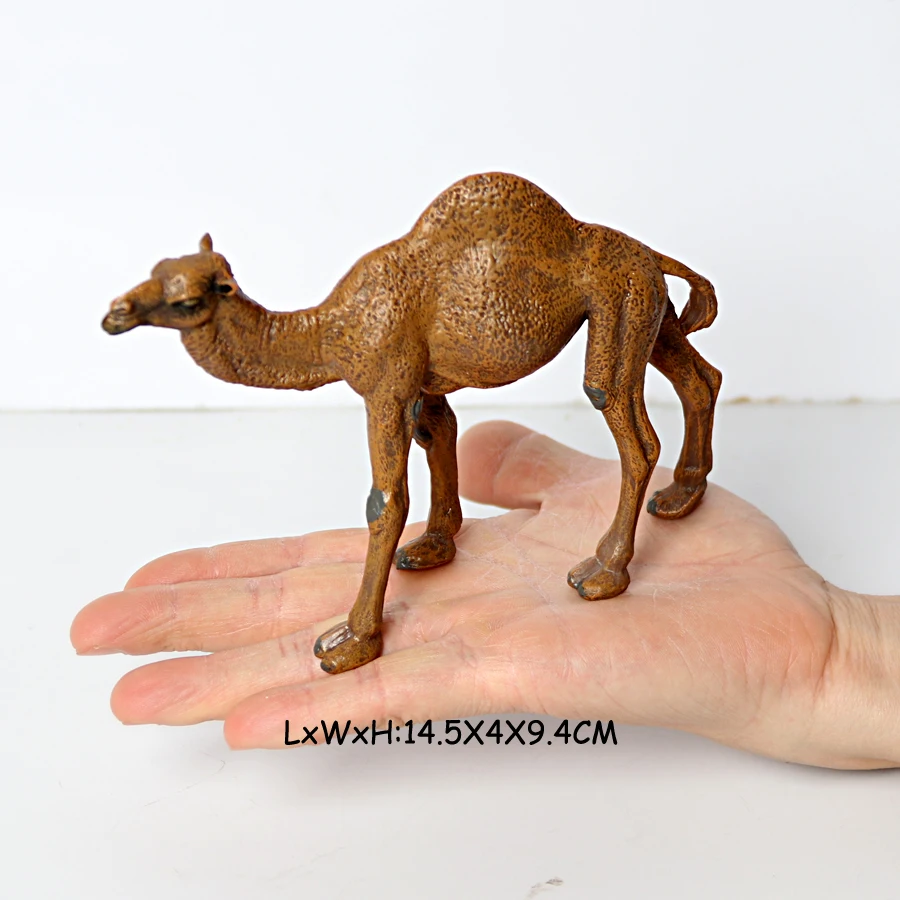 Realistic White Alpaca Llama Figurine – Cute Camel Model for Desk Decor & Educational Play - Image 10