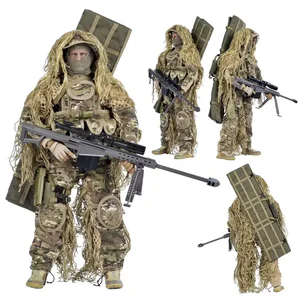 NEOBIRD 1/6 Scale NB07/NB08 Special Forces Sniper Figure – 12 Inch Articulated Action Figure with Barrett Rifle & Tactical Gear