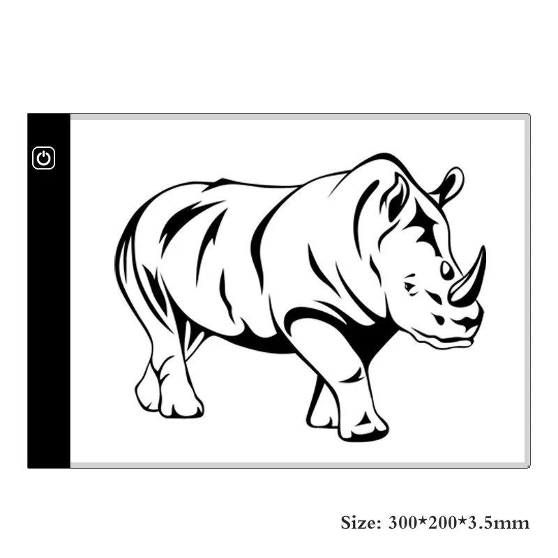 A4 Dimmable LED Drawing Tracing Board – Light Box for Kids Art, Sketching & Diamond Painting - Image 6