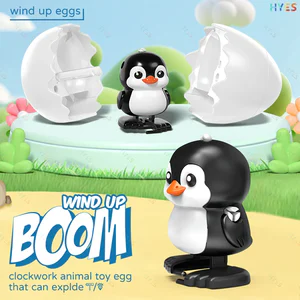 Magic Hatching Penguin Egg Toy – Wind-Up Walking Clockwork Novelty Gift for Kids