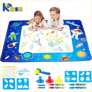 Magic Water Drawing Mat – Large Reusable Doodle Board with Pens (Mess-Free Educational Toy)