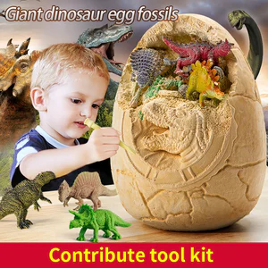 Children's Archaeology DIY Excavation Kit – Dig & Discover Treasure Puzzle