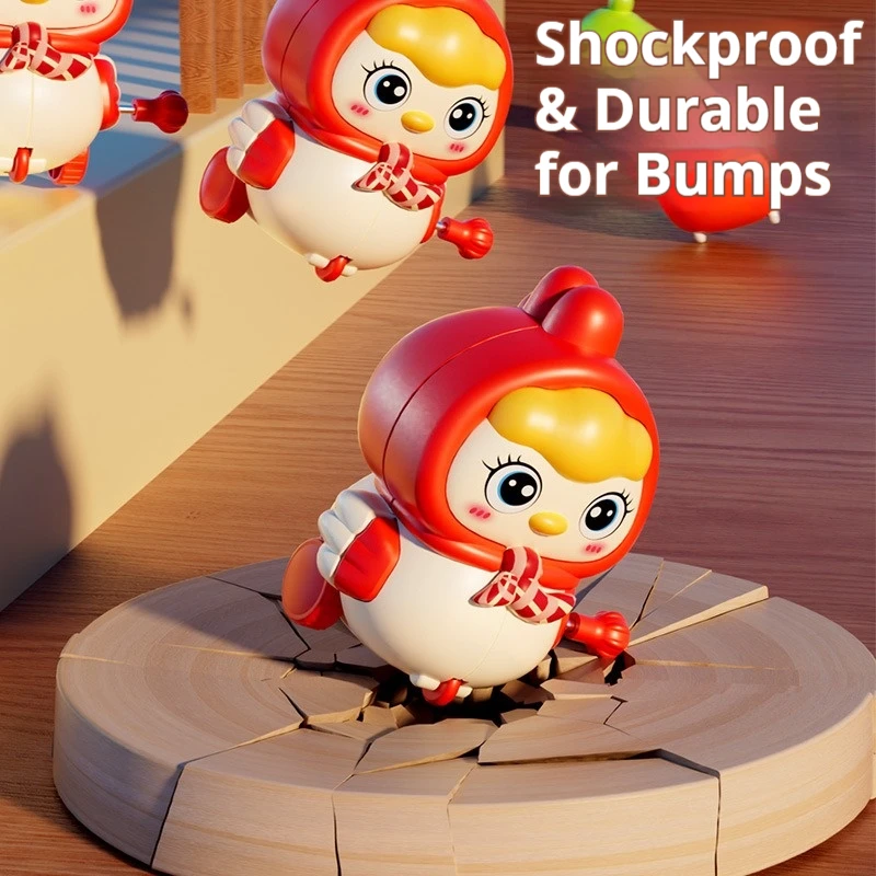 Musical Walking Chicken Toy with Night Light – Interactive Crawling & Learning Buddy for Babies - Image 4