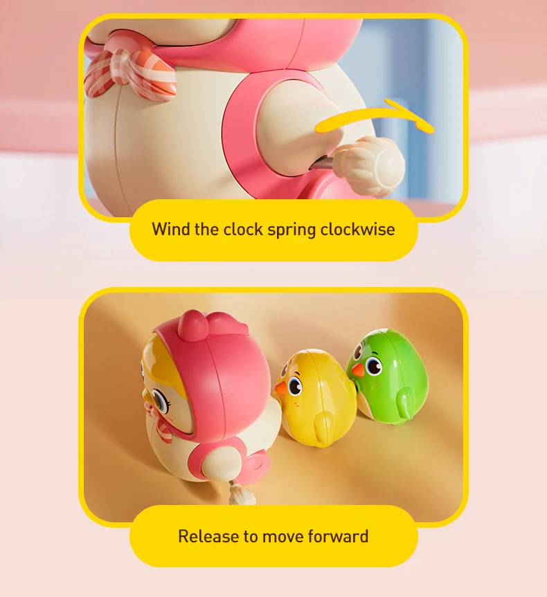 Musical Walking Chicken Toy with Night Light – Interactive Crawling & Learning Buddy for Babies - Image 12