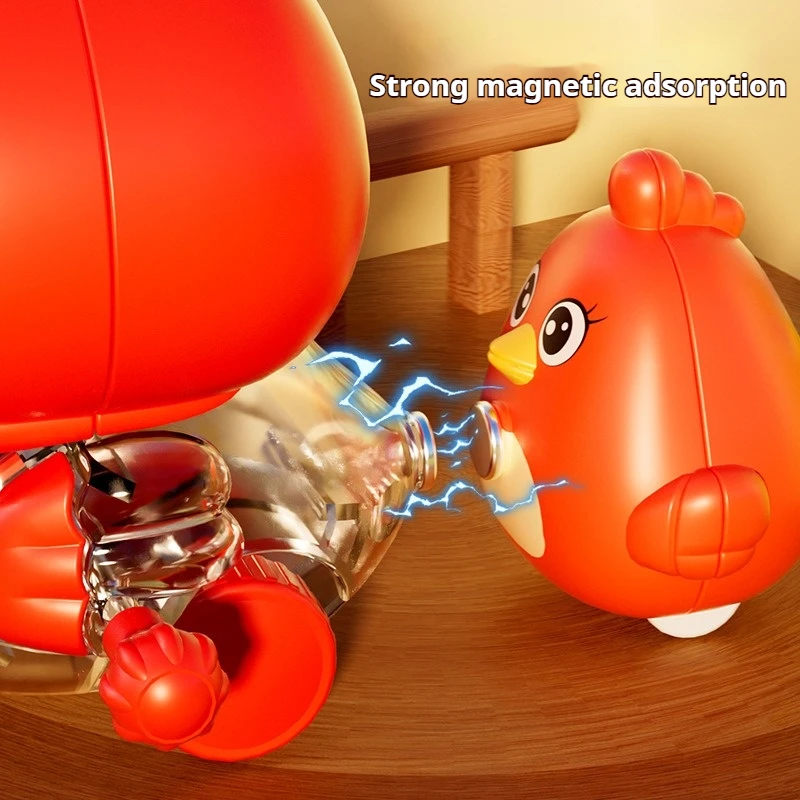 Musical Walking Chicken Toy with Night Light – Interactive Crawling & Learning Buddy for Babies - Image 5