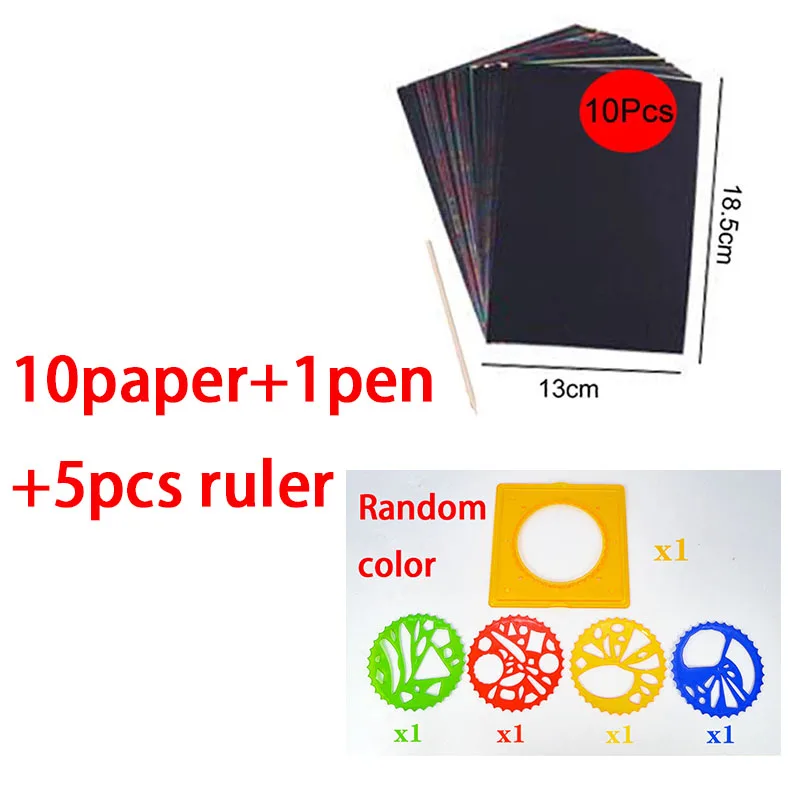 Geometric Spirograph Drawing Kit – Creative Gear Wheel Art Set for Kids - Image 12