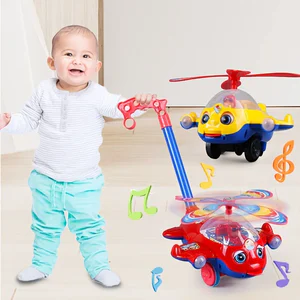 Push-Along Plane & Car Walker Toy – Toddler Push Buggy for Outdoor & Indoor Play