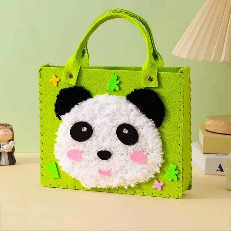 DIY Felt Sewing Handbag Kit – Cute Animal Craft Set for Girls (Beginner Sewing) - Image 7