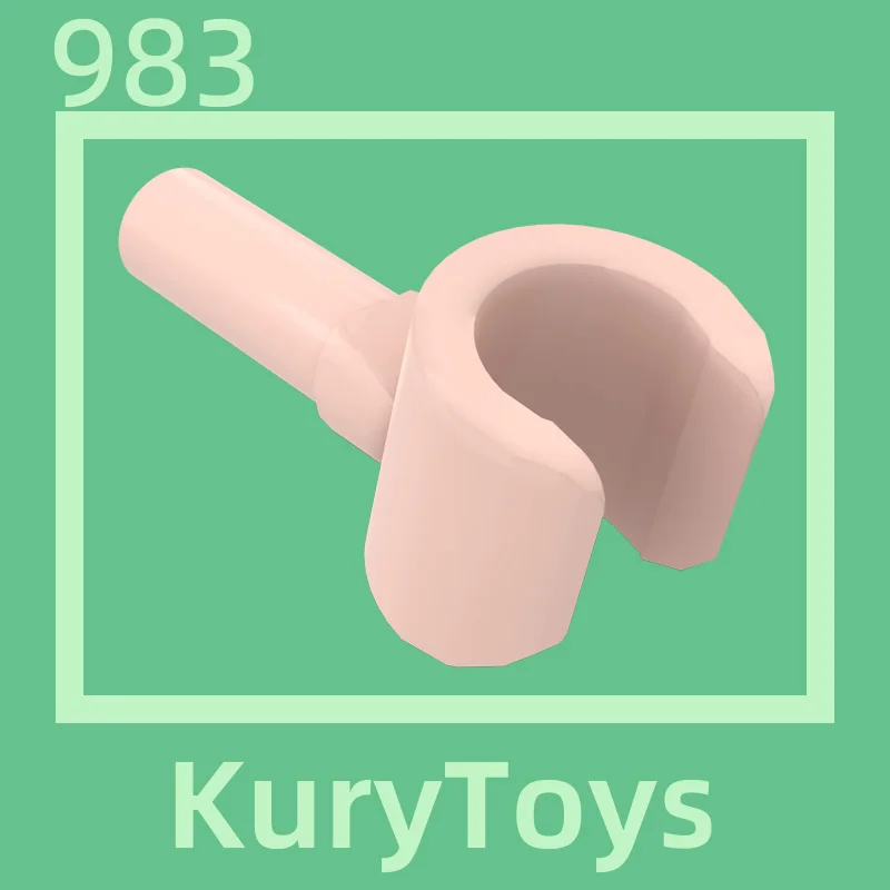 Kury Toys DIY MOC For 983 #10pcs Building block parts For Body Part Hand - Image 14