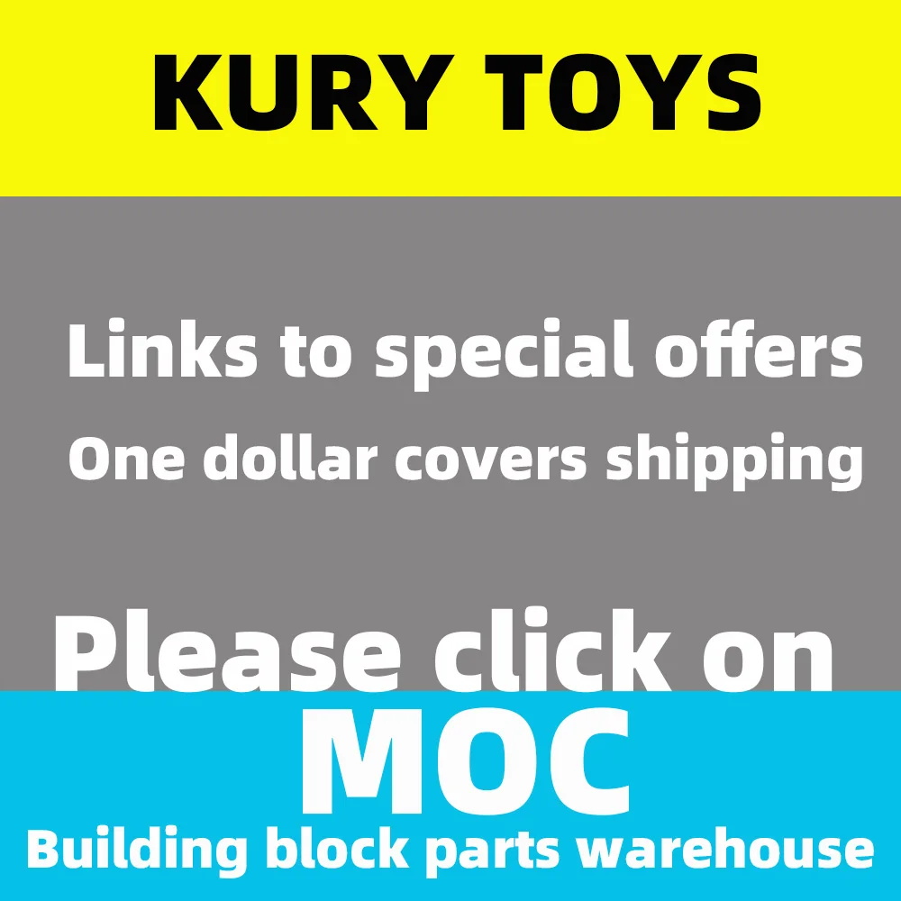 Kury Toys DIY MOC For 983 #10pcs Building block parts For Body Part Hand - Image 64