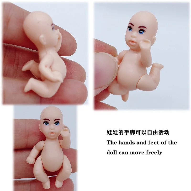 Handmade Doll Accessories Baby Dolls Pregnant Mom Lady Father Dad For Girl Game Christmas Birthday Gift, Assemble Required - Image 20