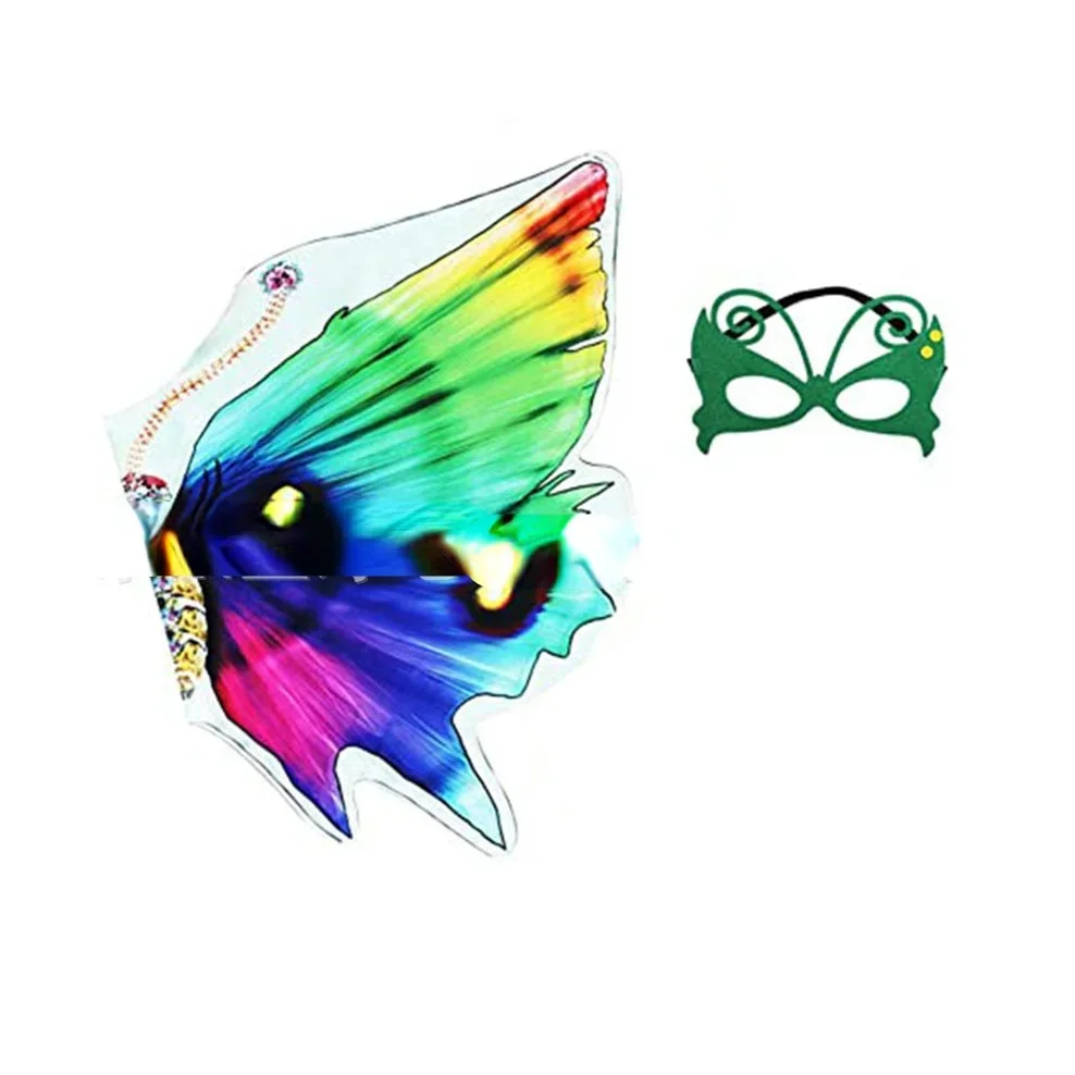 Girls Children Butterfly Wings Tutu Skirt Mask School Performance Dance Party Dress Up Girl Halloween Costume 2 -8 yeas - Image 4
