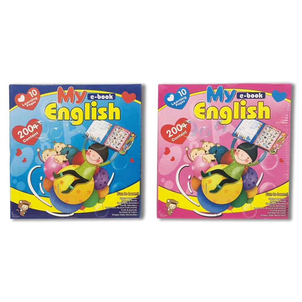 New English Cartoon Point Reading Book Children Early Education Finger Touch Learning Language Multifunctional E-book Toy Gift - Image 13