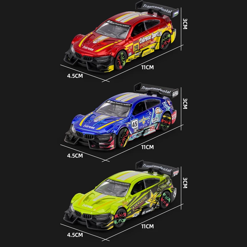 2025 New Simulation Alloy Car Model Inertia Pull Back Racing Car Toy Children's Educational Car Toy Ornaments Birthday Gift - Image 15