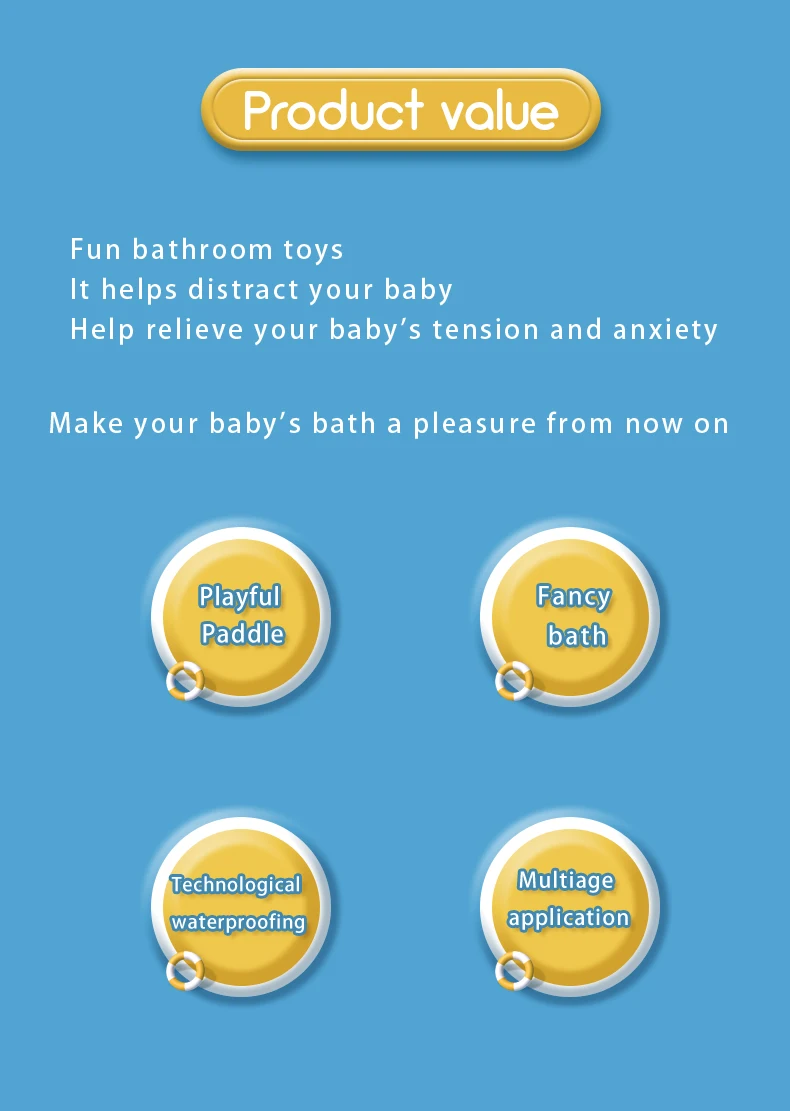 2 Styles Cute Water Bath Duck Shower Electric Spray Bathroom Kids Baby Toy Bathtub New Game Faucet Swimming for Girl Gift - Image 18