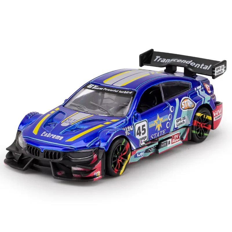 2025 New Simulation Alloy Car Model Inertia Pull Back Racing Car Toy Children's Educational Car Toy Ornaments Birthday Gift - Image 9