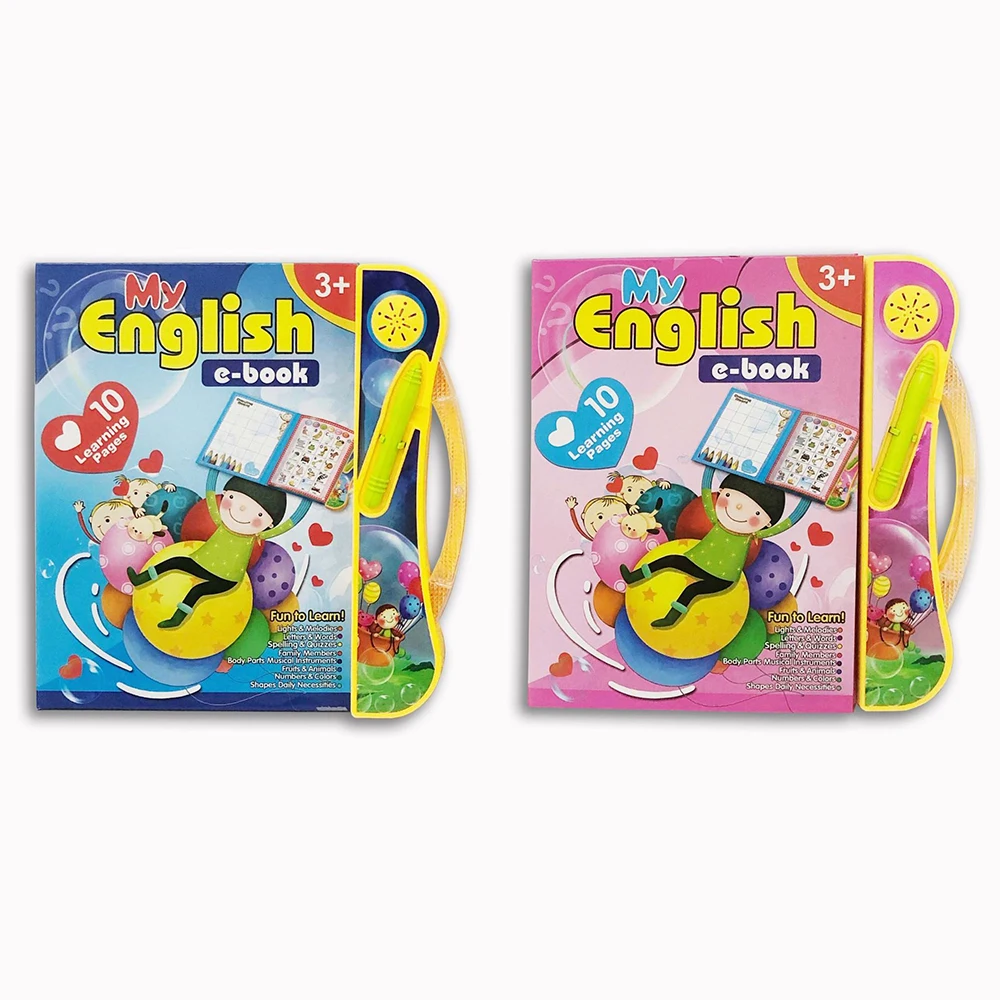 New English Cartoon Point Reading Book Children Early Education Finger Touch Learning Language Multifunctional E-book Toy Gift - Image 14