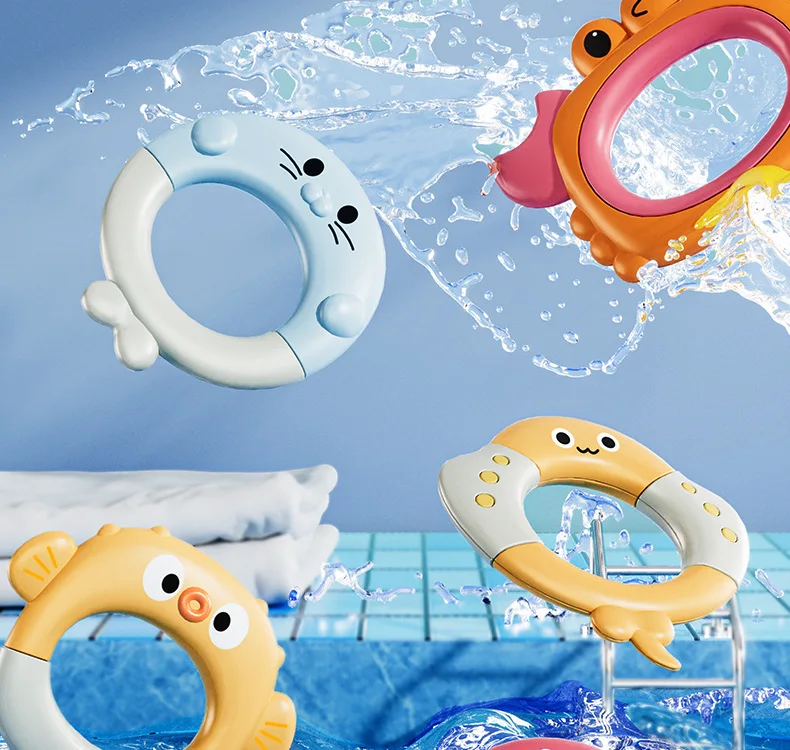Octopus ring water play toy, baby bath floating throw ring octopus water play toy, bathroom concentration and intelligence toy - Image 17