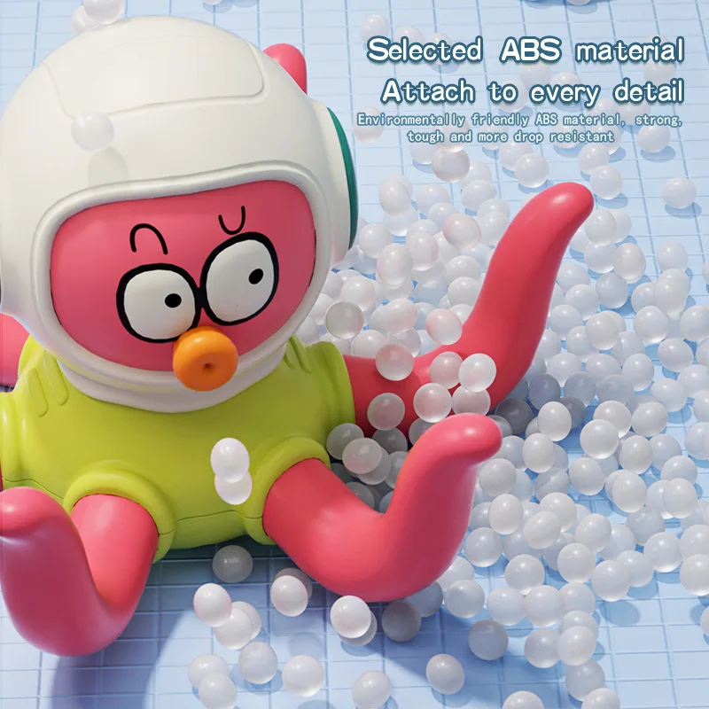 Octopus ring water play toy, baby bath floating throw ring octopus water play toy, bathroom concentration and intelligence toy - Image 4