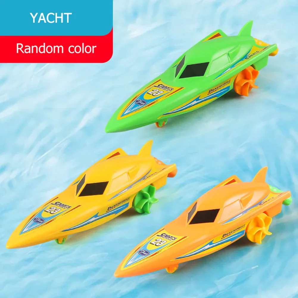WindUp Speed Boat Toy Floating Bath Shower Companion Kids Water Play Activity Classic Clockwork Toy Boys Birthday Gift - Image 22