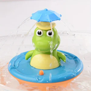 Baby Bath Toys, Perfect for Bathtub Fun & Pool Sprays - 6 Pcs Water Jet Style, Cute Crocodile Shape, Infant Ideal Holiday Gift