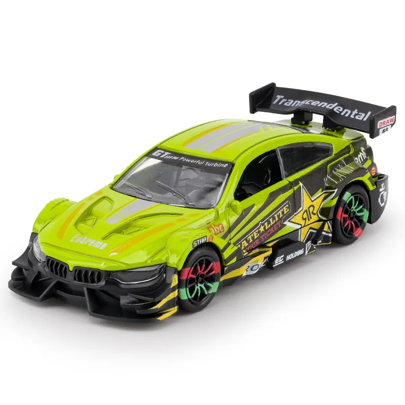 2025 New Simulation Alloy Car Model Inertia Pull Back Racing Car Toy Children's Educational Car Toy Ornaments Birthday Gift - Image 17