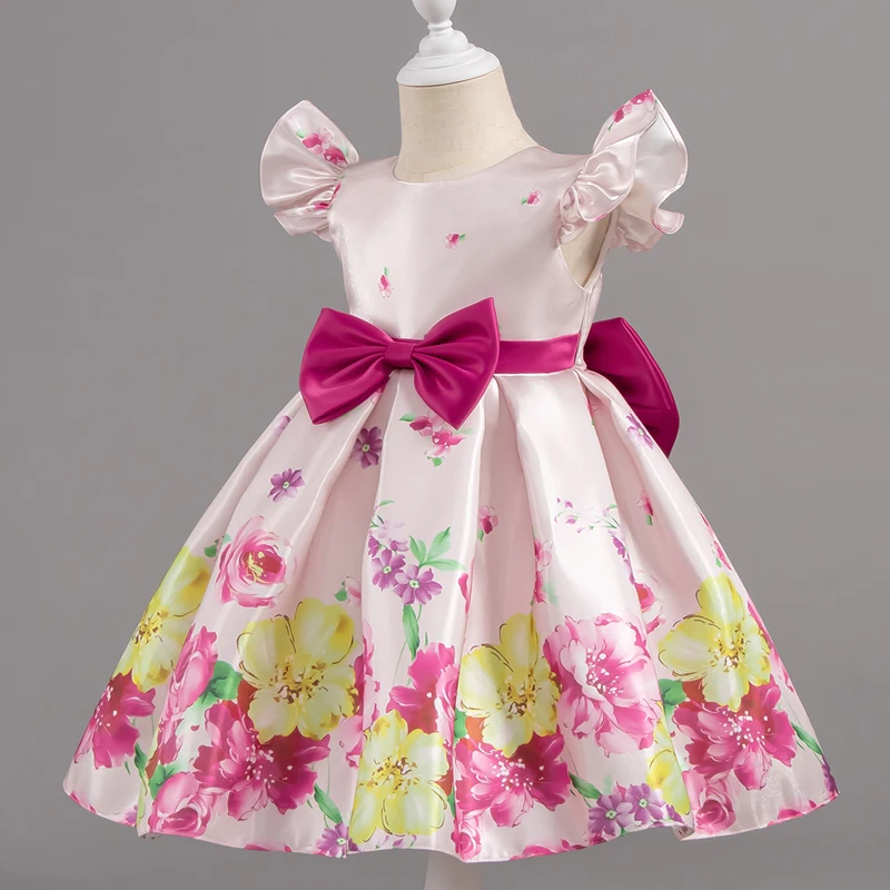 Children Wedding Dress Girl Flower Dresses Kids Gown Birthday Party Flower Girl's Evening Dress - Image 8