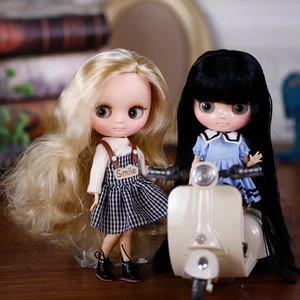 ICY DBS Middie Blyth Doll 1/8 BJD Joint Body White Skin Cute Set 20cm Doll DIY Toy Gift for Girls SD