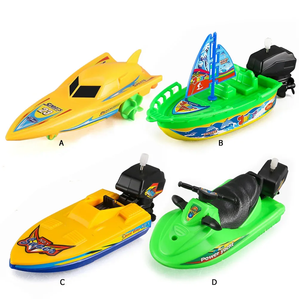WindUp Speed Boat Toy Floating Bath Shower Companion Kids Water Play Activity Classic Clockwork Toy Boys Birthday Gift - Image 11