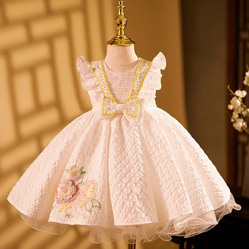 Children Wedding Attire Prom Dress Birthday Gown Party Girls Dresses A2517 Girls Clearance Clothes - Image 12