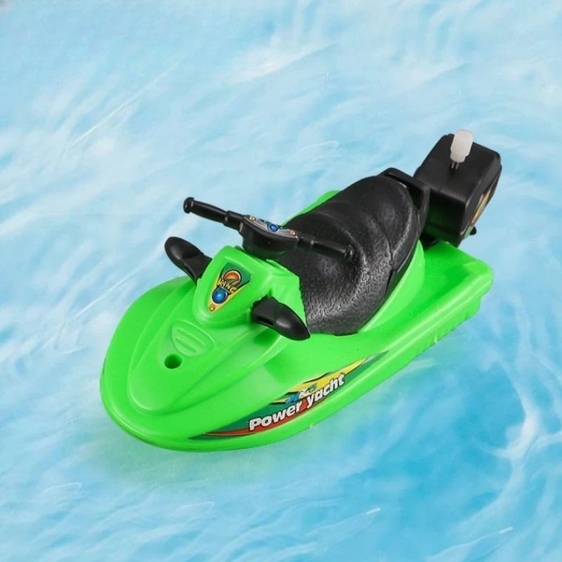 WindUp Speed Boat Toy Floating Bath Shower Companion Kids Water Play Activity Classic Clockwork Toy Boys Birthday Gift - Image 3