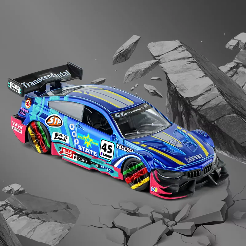 2025 New Simulation Alloy Car Model Inertia Pull Back Racing Car Toy Children's Educational Car Toy Ornaments Birthday Gift - Image 4
