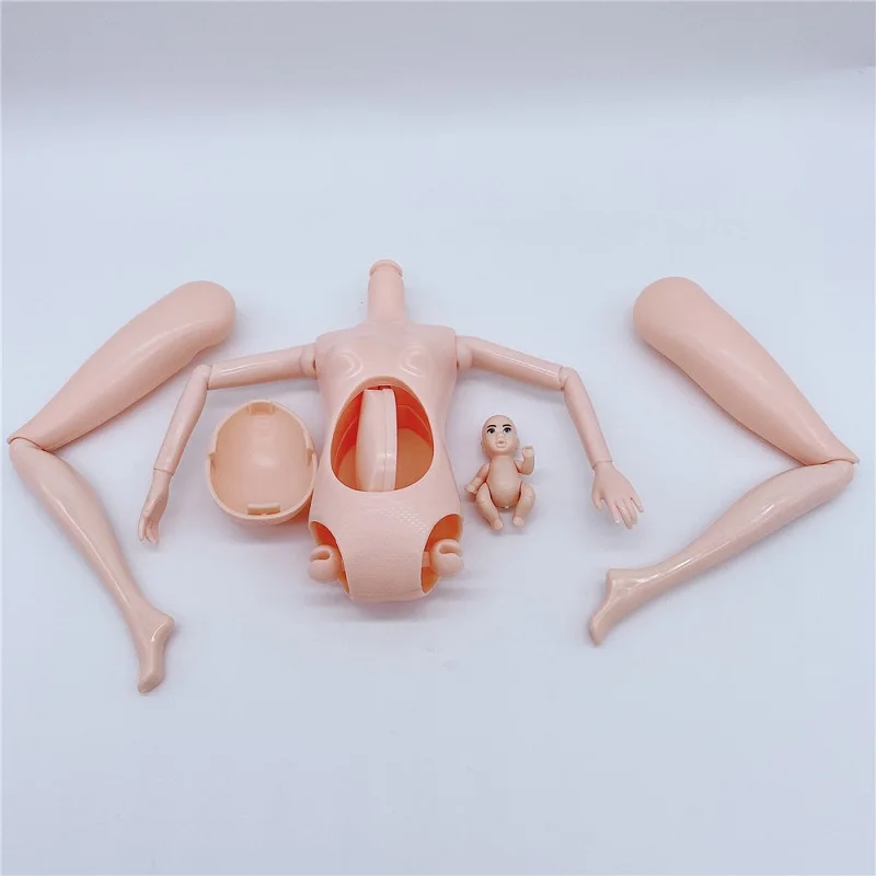 Handmade Doll Accessories Baby Dolls Pregnant Mom Lady Father Dad For Girl Game Christmas Birthday Gift, Assemble Required - Image 19