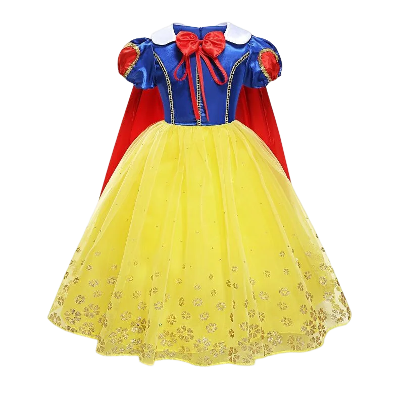 Girls Snow White Princess Dress Mesh Clothes Vestidos Kids Christmas Halloween Carnival Cosplay Costume - Image 13