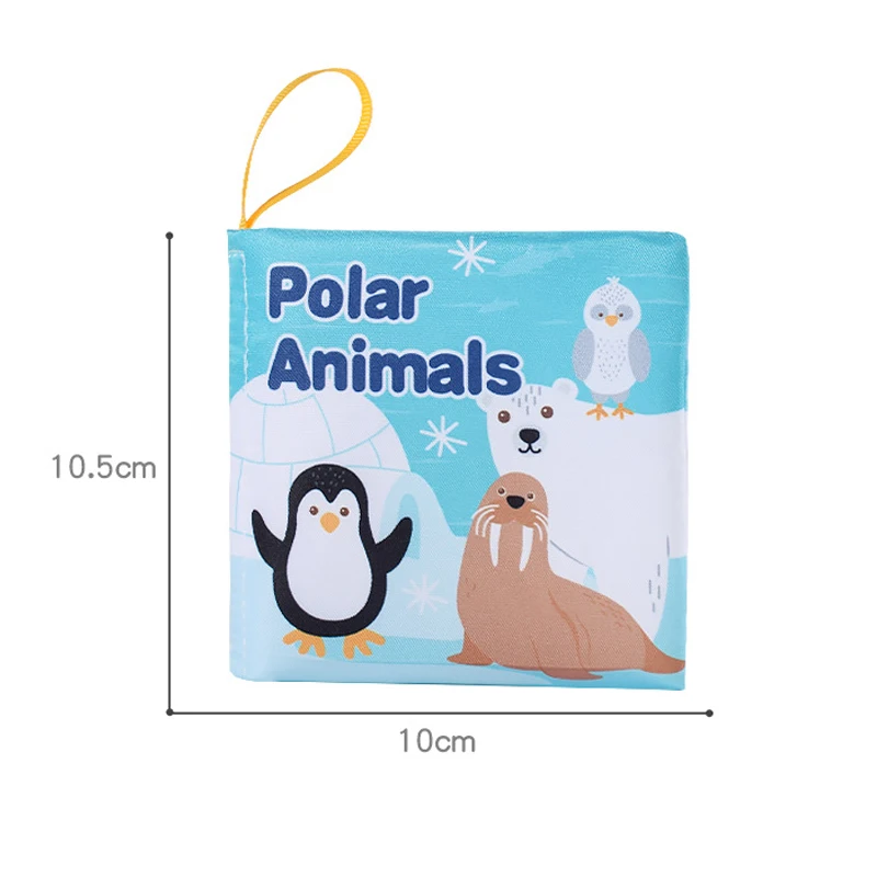 Baby Soft Cloth Book Enlightenment Early Educational Toys Newborns 0-12 Months Cloth Books Cognitive Animal Numbers Sensory Toys - Image 6