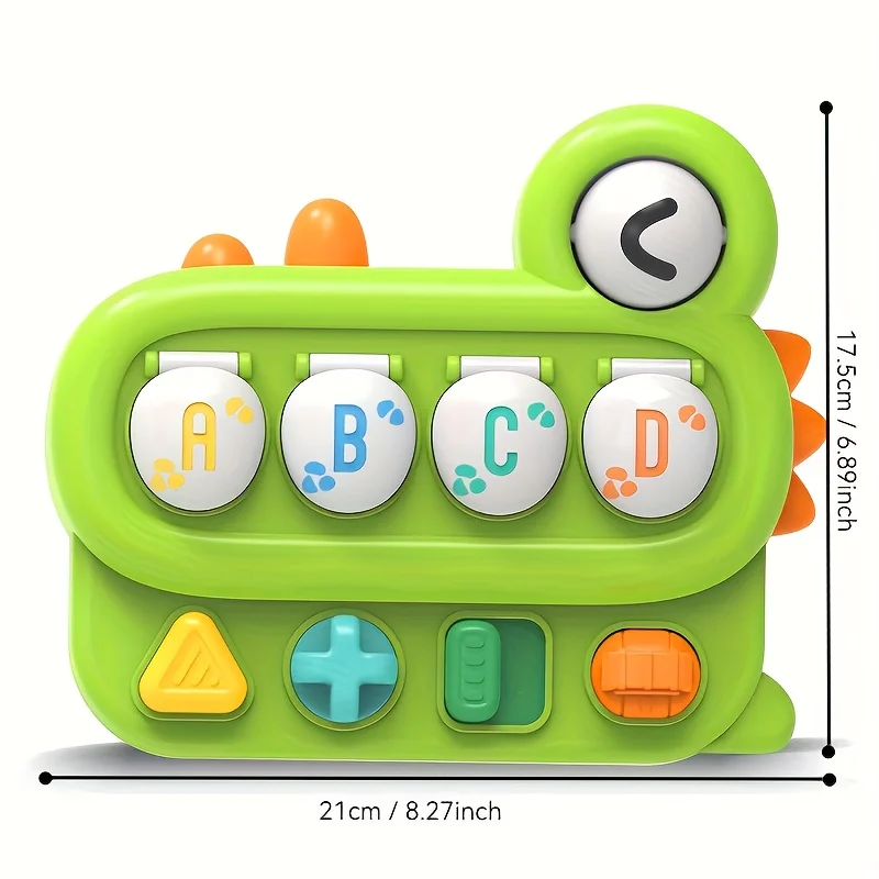 Press & Go Dinosaur Toys – Interactive Crawling & Motor Skills Toy for Toddlers - Image 2