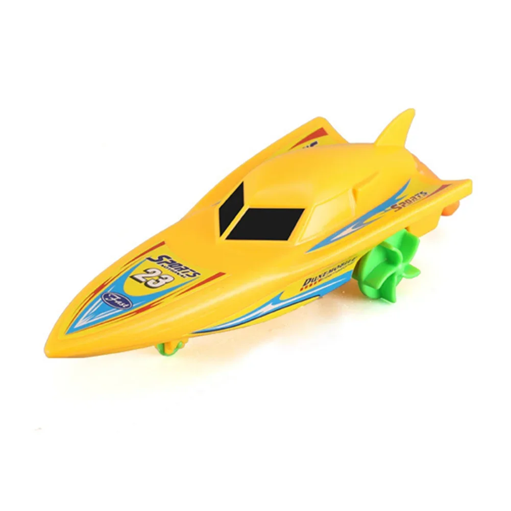 WindUp Speed Boat Toy Floating Bath Shower Companion Kids Water Play Activity Classic Clockwork Toy Boys Birthday Gift - Image 26