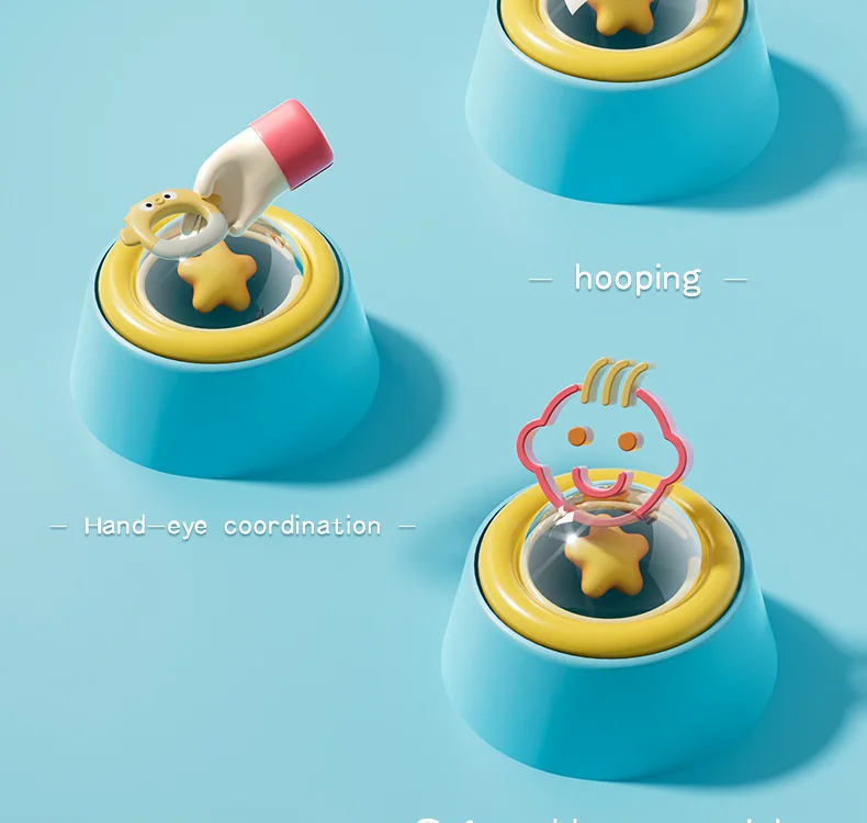 Octopus ring water play toy, baby bath floating throw ring octopus water play toy, bathroom concentration and intelligence toy - Image 11