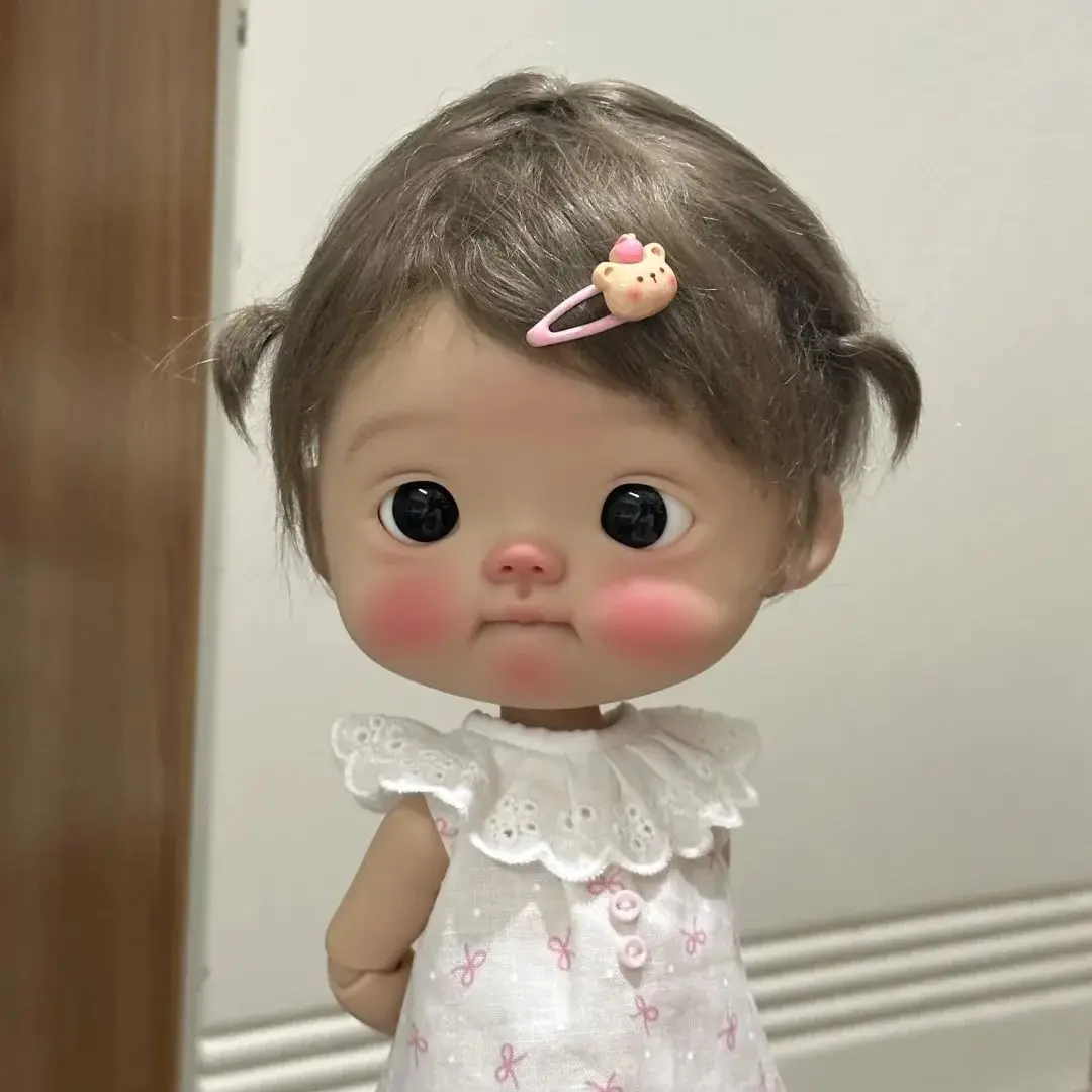 New sd bjd DOLL 1/6 Dianmei Qbaby 25cm Diandian Huhu big fish body blythe ob11 ACGN anime resin bodymold DIY toy