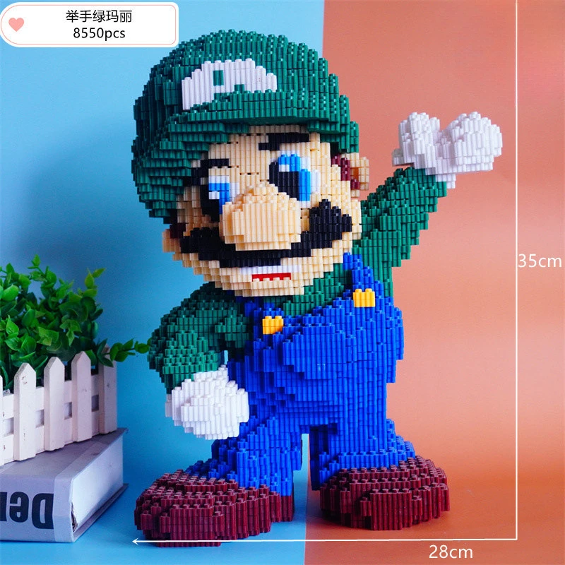 35cm Giant Building Blocks Children's Toys Small Particle Bricks Desktop Decoration Children's Adult Birthday Gifts Collection - Image 10