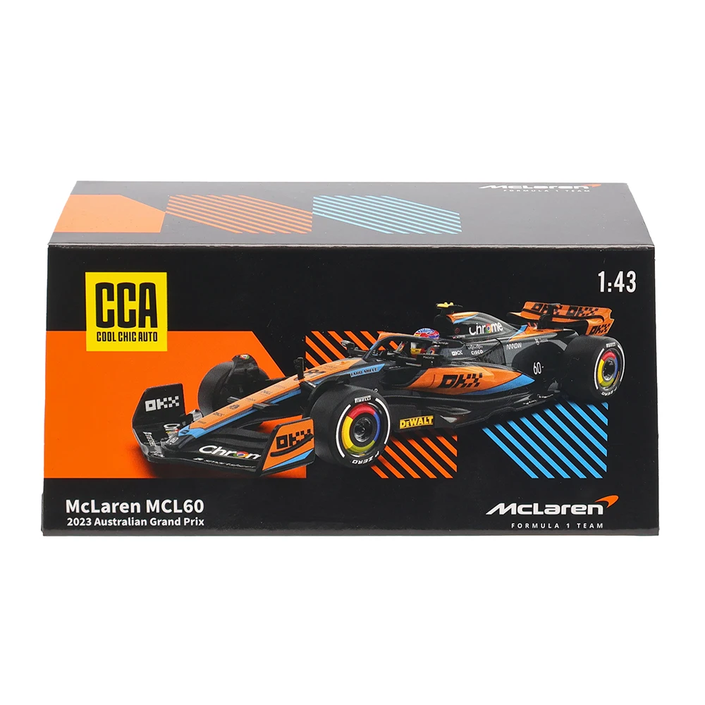 CCA MSZ 1:43 McLaren F1 Team 2023 MCL60 4# Lando Norris 81# Oscar Piastri alloy car model toy series collection gift - Image 5
