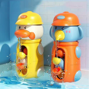 Cute Duck/Elephant Baby Play Spinner with Suction hower Bath Toys Children Water Play Spinner Waterwheel Games for Kid Bathroom