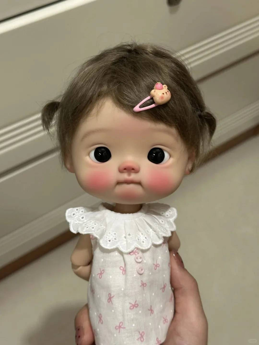 New sd bjd DOLL 1/6 Dianmei Qbaby 25cm Diandian Huhu big fish body blythe ob11 ACGN anime resin bodymold DIY toy - Image 3