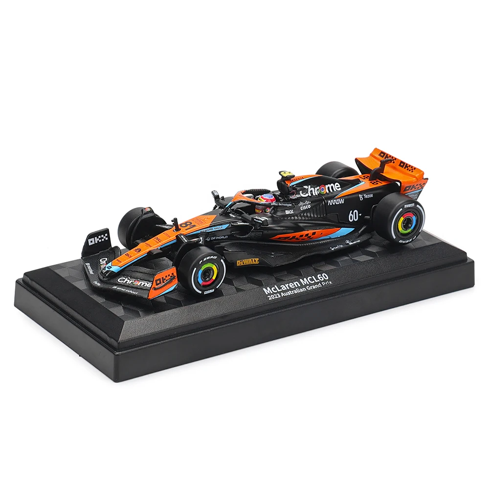 CCA MSZ 1:43 McLaren F1 Team 2023 MCL60 4# Lando Norris 81# Oscar Piastri alloy car model toy series collection gift - Image 6