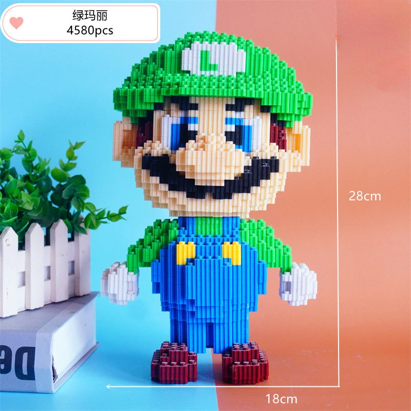 35cm Giant Building Blocks Children's Toys Small Particle Bricks Desktop Decoration Children's Adult Birthday Gifts Collection - Image 8