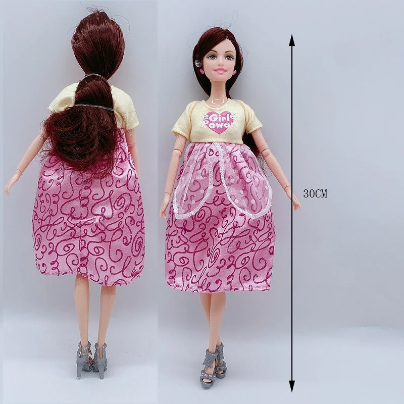 Handmade Doll Accessories Baby Dolls Pregnant Mom Lady Father Dad For Girl Game Christmas Birthday Gift, Assemble Required - Image 16