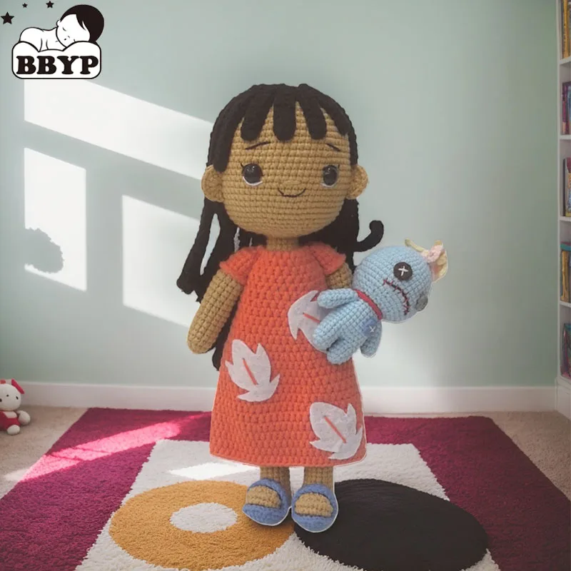 Crochet Dolls Anime Doll Hawaii Doll Birthday Gifts Home Deco Finshed Dolls