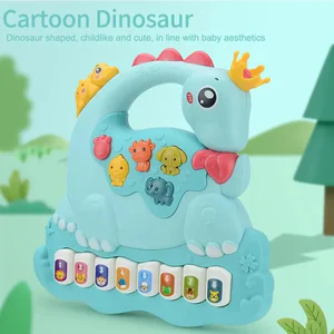 Dinosaur Musical Piano Toy – Light-Up Keyboard & Early Education Gift for Infants